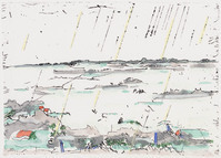 KG 1997 034
<br/>
Landschap met overstroming
<br/>
<em>Holstein, Pieter (1934)</em>